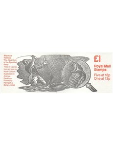 GREAT BRITAIN 1987 Sherlock Holmes III booklet MNH**