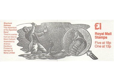 GRAN BRETAGNA 1987 Sherlock Holmes III LB MNH**