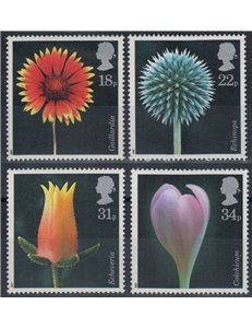 GRAN BRETAGNA 1987 Flora locale 4v MNH**