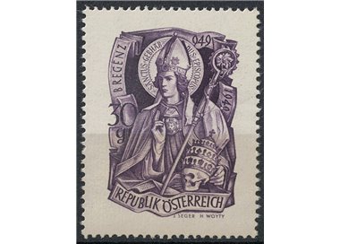 AUSTRIA 1949 San Gerardo MNH**