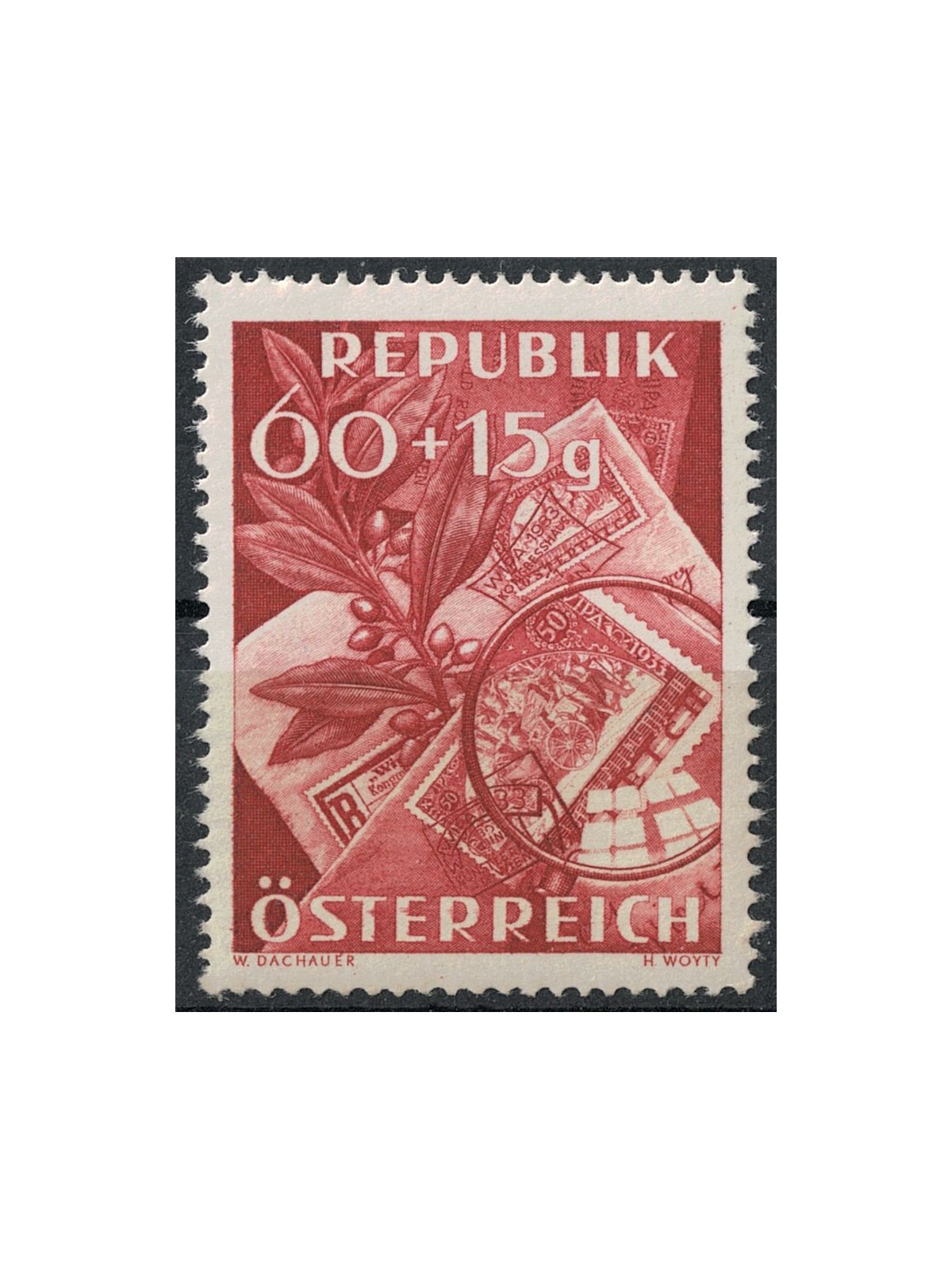 AUSTRIA 1949 Giornata del Francobollo MNH**