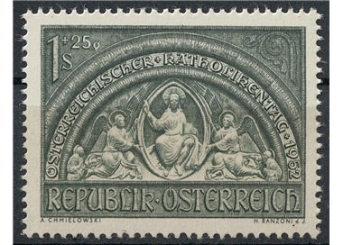 AUSTRIA 1952 Pro Catholic Day MNH**