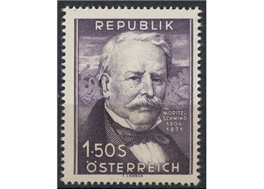 AUSTRIA 1954 Moritz Von Schwind MNH**