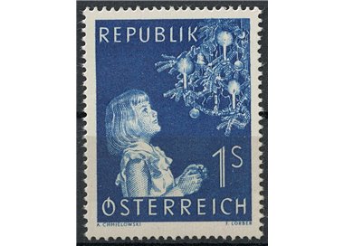 AUSTRIA 1954 Natale MNH**