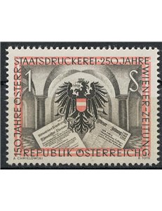 AUSTRIA 1954 Stamperia di Stato MNH**