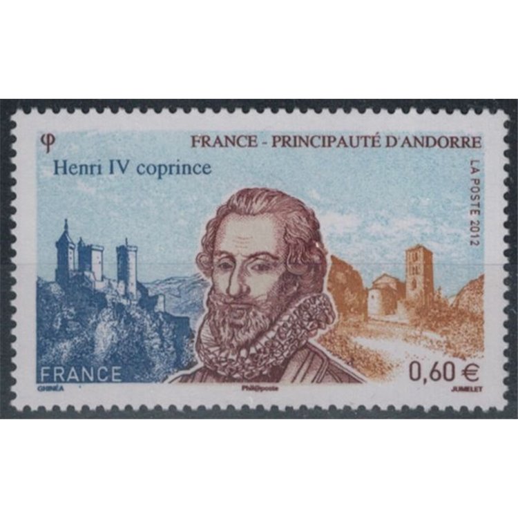FRANCE 2012 King Henry IV of Navarre MNH**