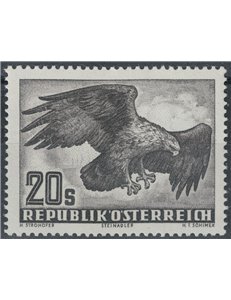 AUSTRIA 1950-53 Airmail, Golden Eagle MNH**
