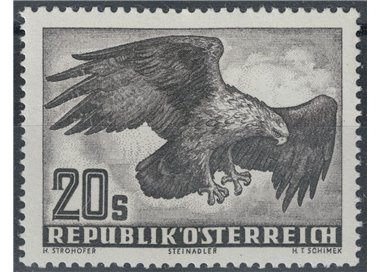 AUSTRIA 1950-53 Airmail, Golden Eagle MNH**