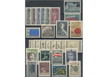AUSTRIA 1969 Complete vintage 28v MNH**
