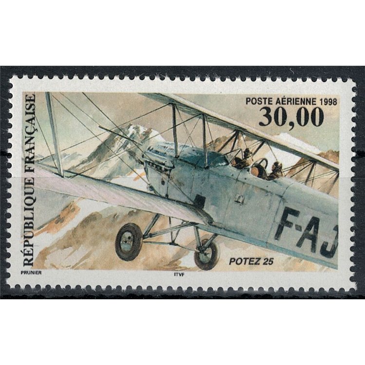 FRANCE 1998 Biplane Potez 25 MNH**
