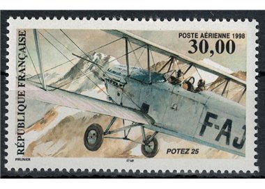 FRANCE 1998 Biplane Potez 25 MNH**