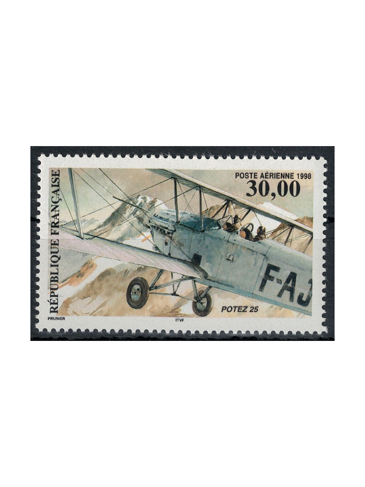 FRANCE 1998 Biplane Potez 25 MNH**