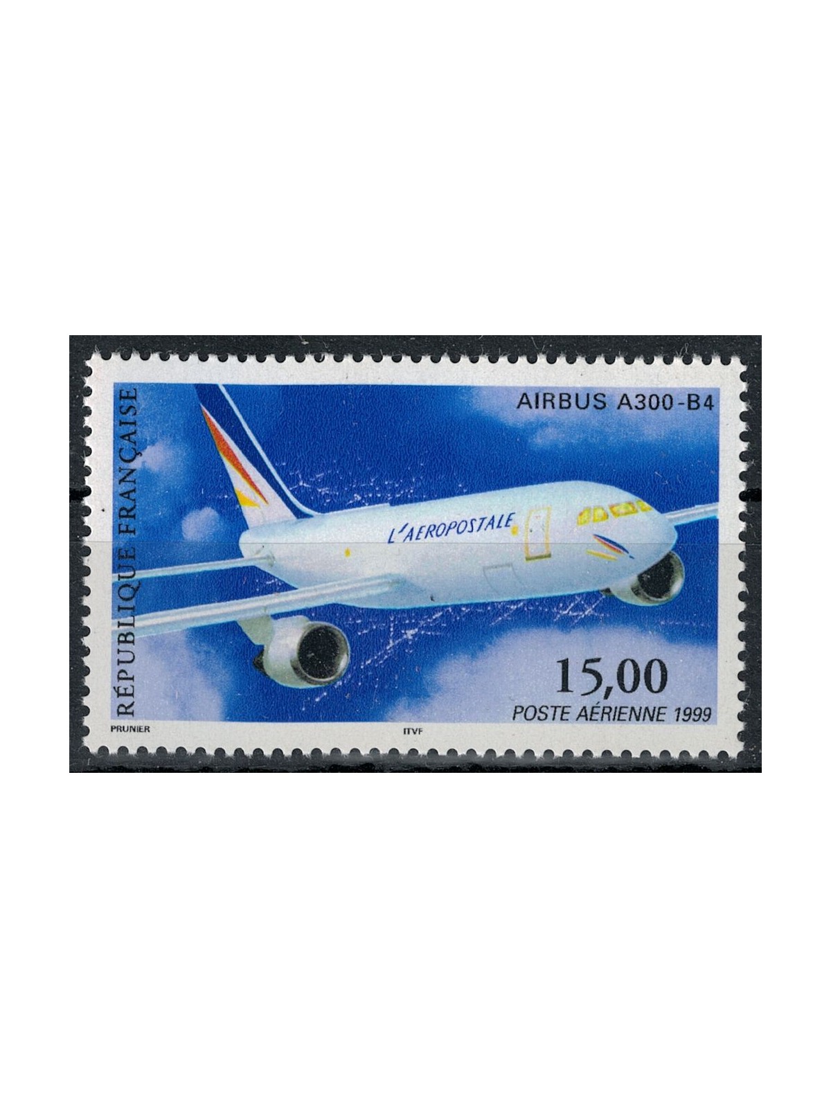 FRANCIA 1999 Airbus A300-B4 MNH**