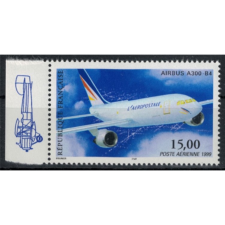 FRANCE 1999 Airbus A300-B4 by m/s MNH**