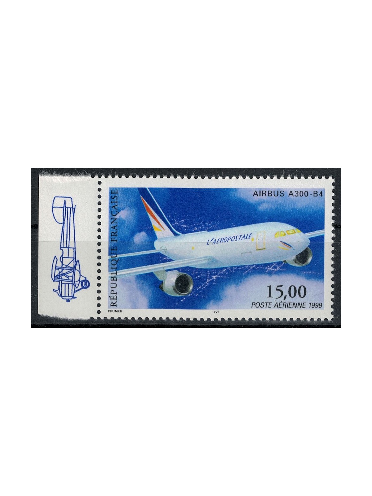 FRANCE 1999 Airbus A300-B4 by m/s MNH**