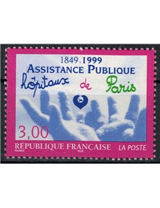 FRANCE 1999 Public Assistance MNH**