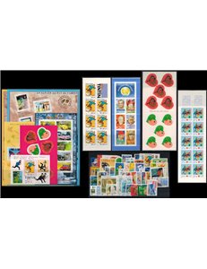 FRANCE 2000 Complete Year 52v + 6 s/s + 4 booklet MNH**