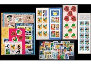FRANCE 2000 Complete Year 52v + 6 s/s + 4 booklet MNH**
