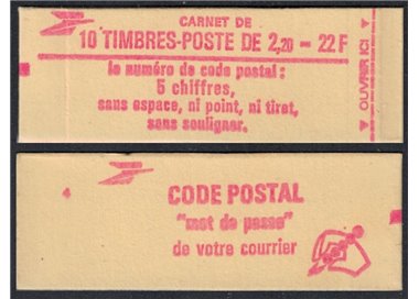 FRANCE 1985 Freedom (2376-C 2) booklet MNH**