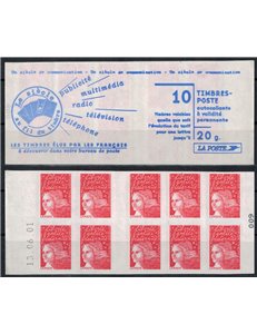 FRANCE 1997 Marianne of 14 July (3085a-C5) booklet MNH**