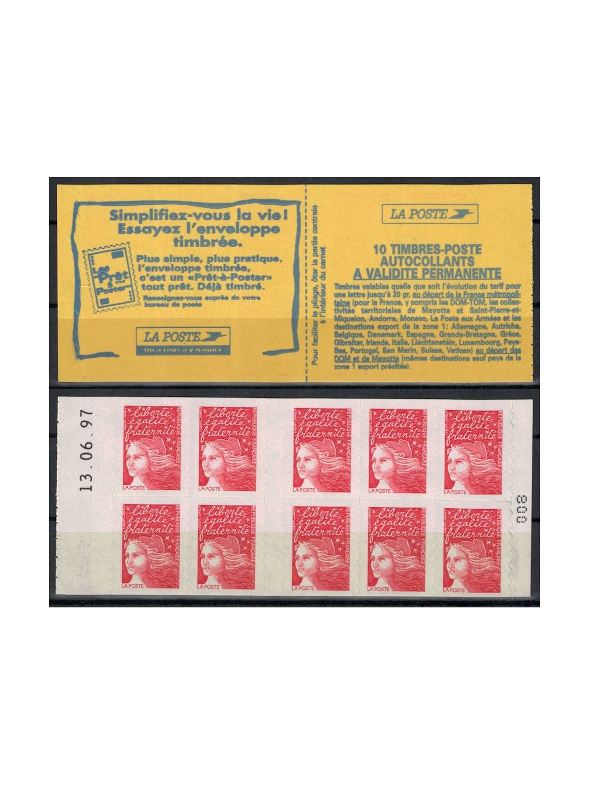FRANCIA 1997 Marianna del 14 Luglio (3085-C1) LB MNH**