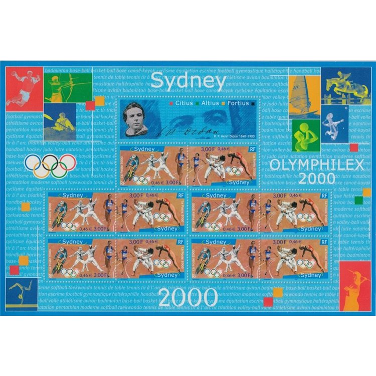 FRANCIA 2000 Giochi Olimpici Estivi MF MNH**