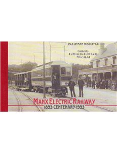 MAN 1993 Tram lines booklet MNH**