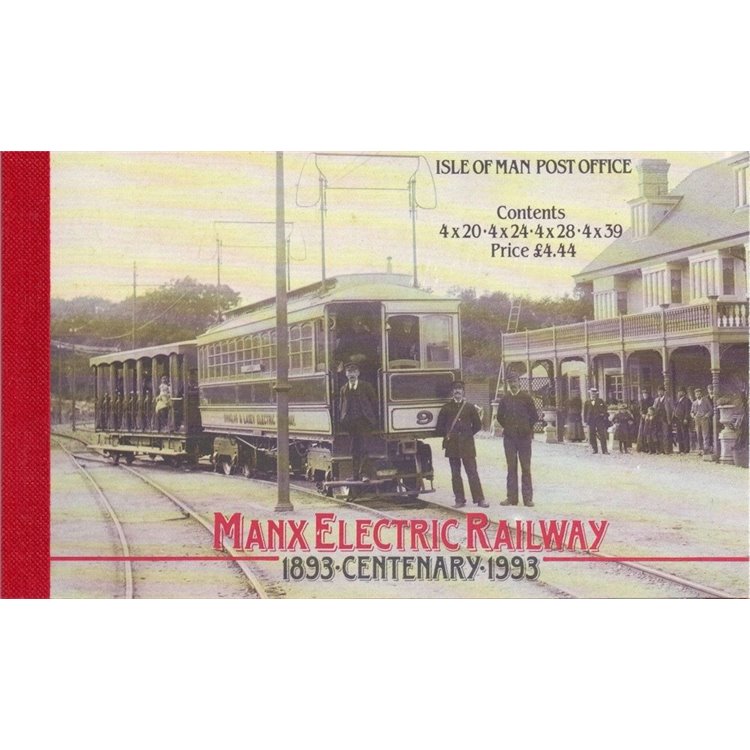 MAN 1993 Tram lines booklet MNH**