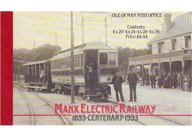MAN 1993 Tram lines booklet MNH**