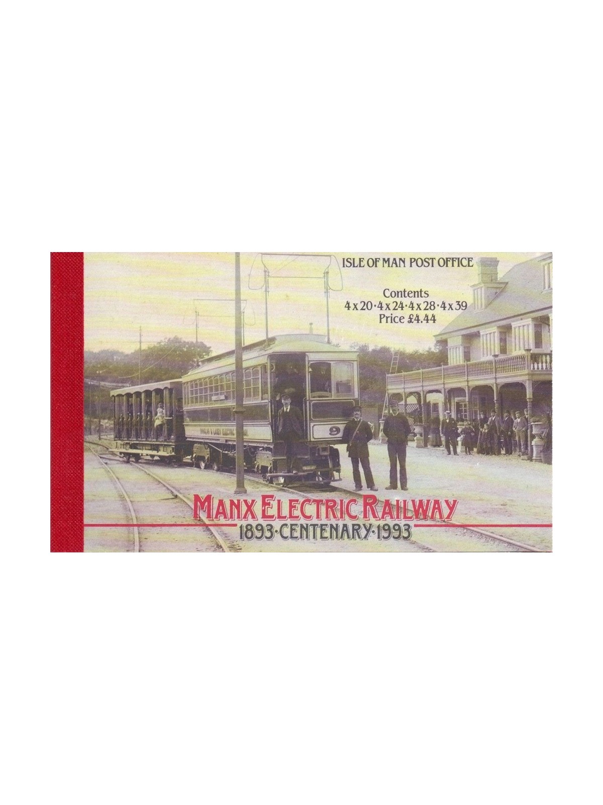 MAN 1993 Tram lines booklet MNH**