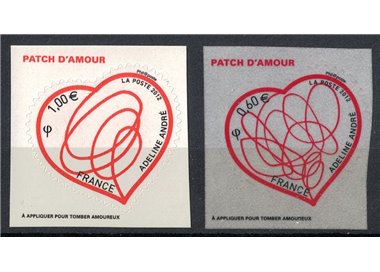 FRANCIA 2012 San Valentino (Adeline André) ad. 2v MNH**