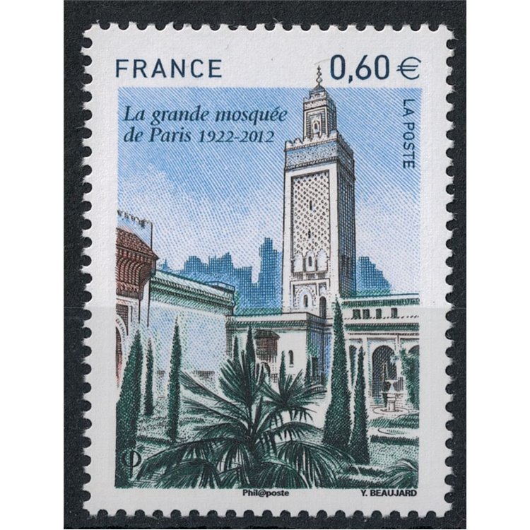 FRANCIA 2012 Moschea di Parigi MNH**