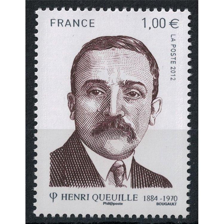 FRANCE 2012 Henri Queuille MNH**