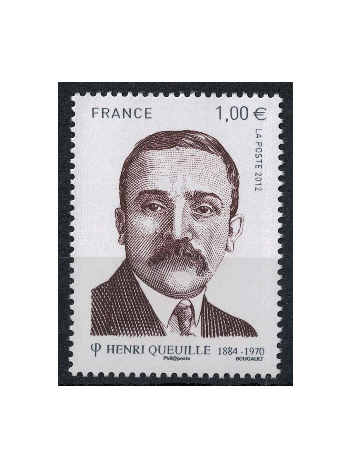 FRANCIA 2012 Henri Queuille MNH**