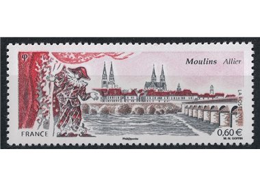 FRANCE 2012 Tourist (Moulins) MNH**