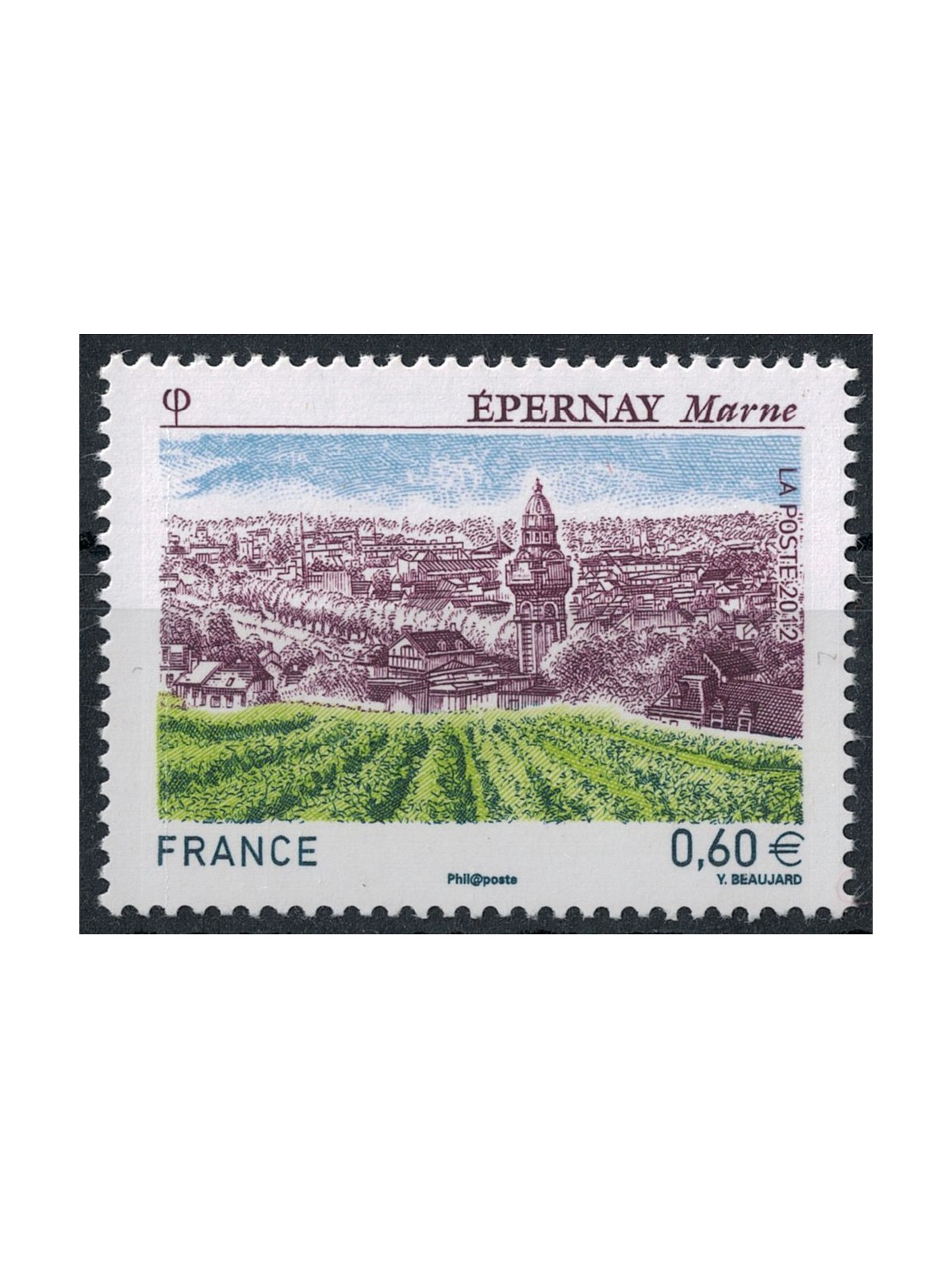 FRANCIA 2012 Turistica (Epernay) MNH**