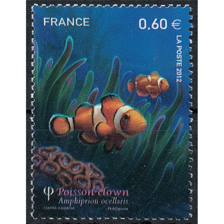FRANCE 2012 Tropical Fish MNH**