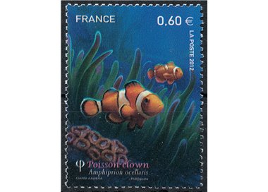 FRANCE 2012 Tropical Fish MNH**