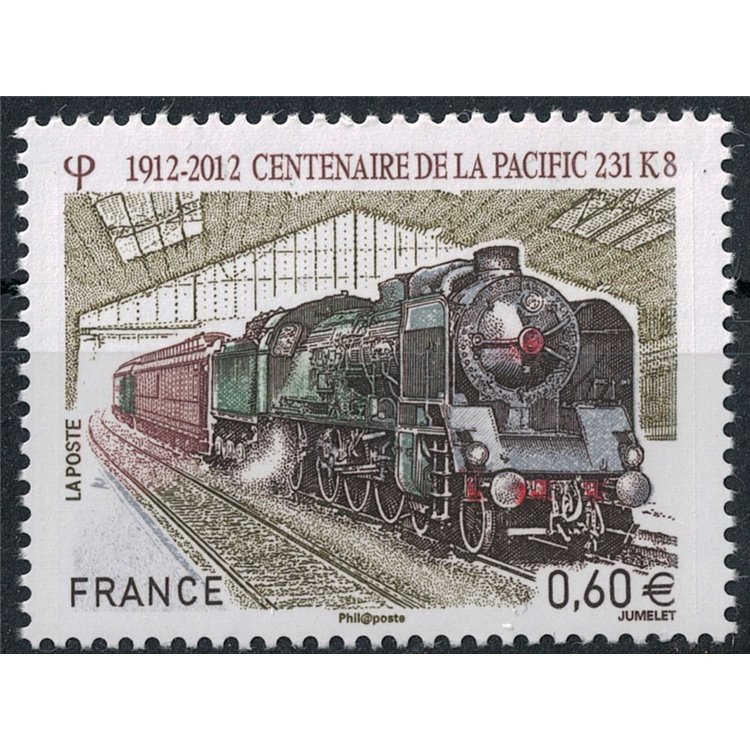FRANCE 2012 Pacific Locomotive 231 K8 MNH**