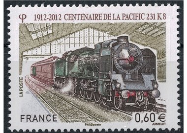 FRANCE 2012 Pacific Locomotive 231 K8 MNH**