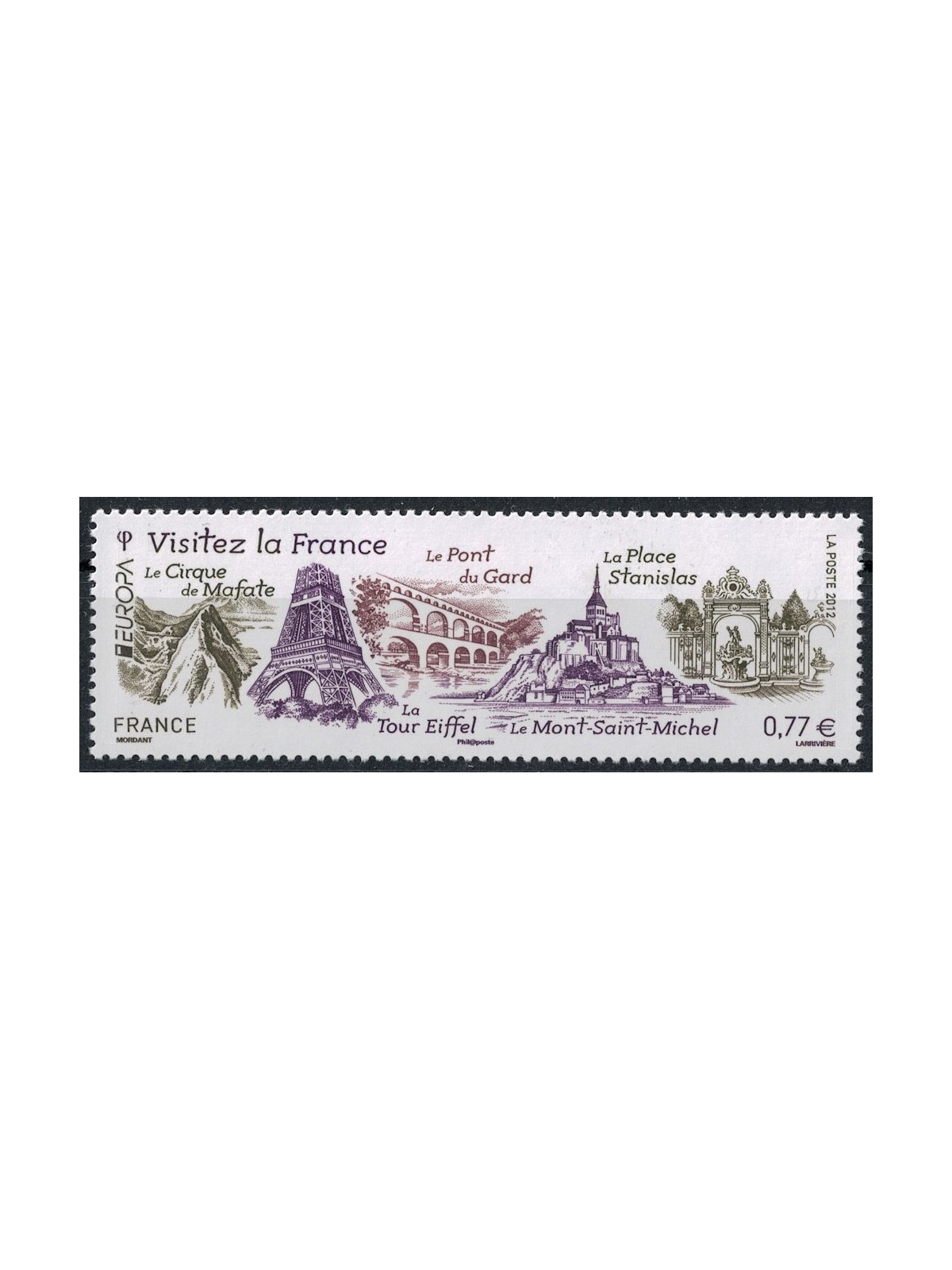 FRANCE 2012 Europe MNH**