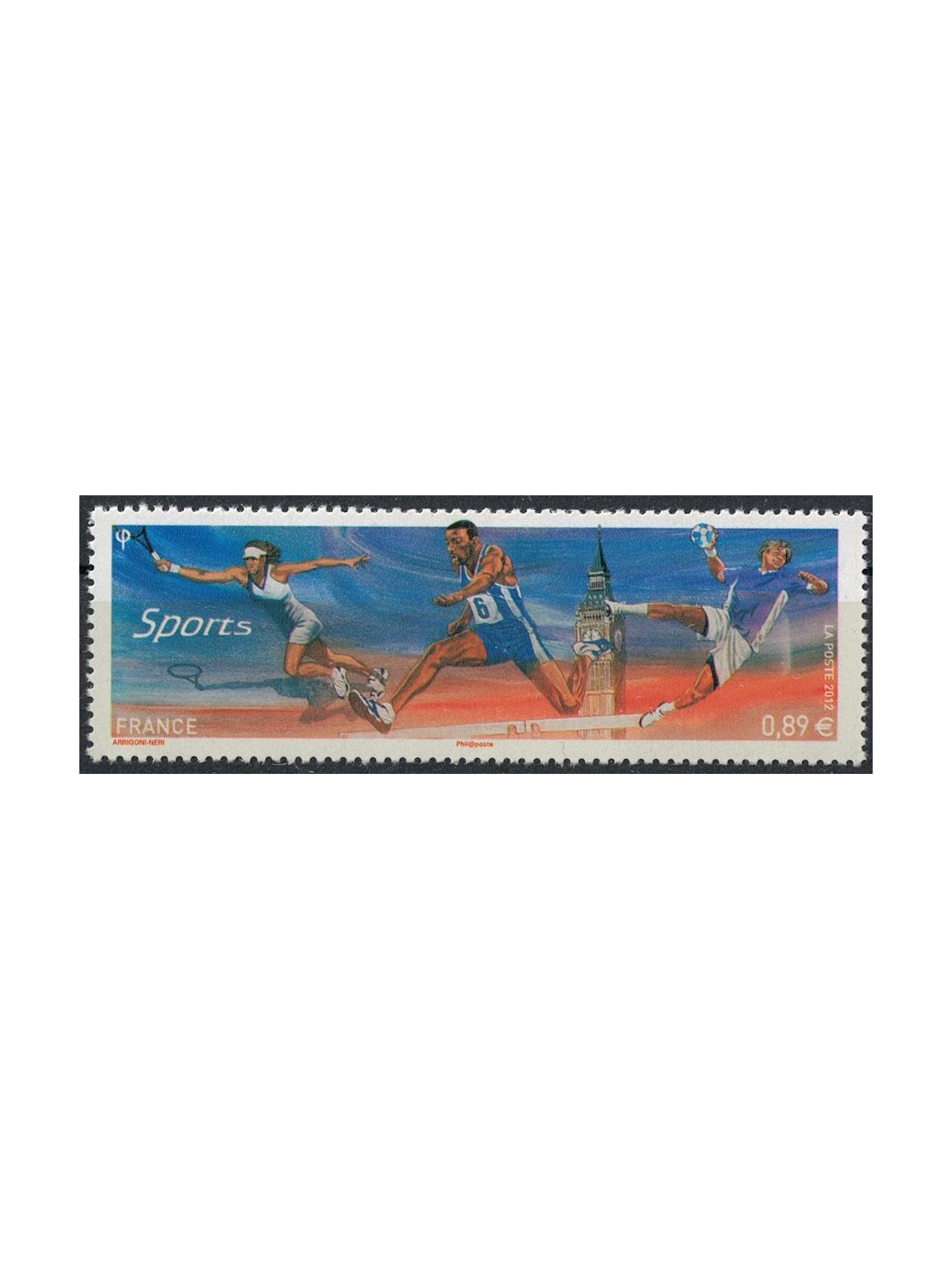 FRANCIA 2012 Sport vari MNH**