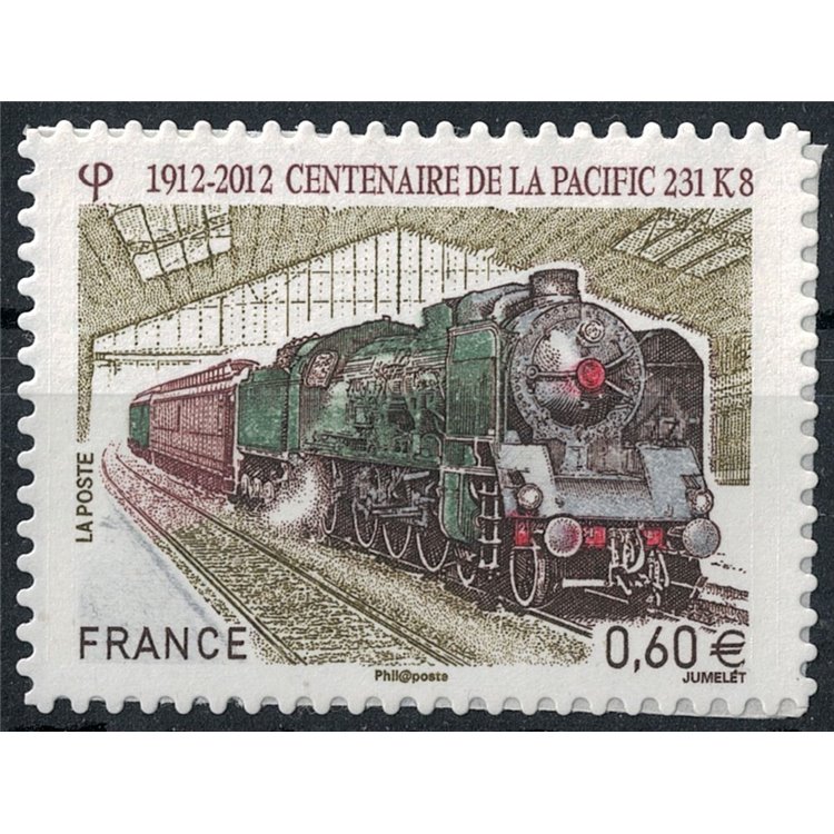 FRANCE 2012 Pacific Locomotive 231 K8 (s-a) MNH**