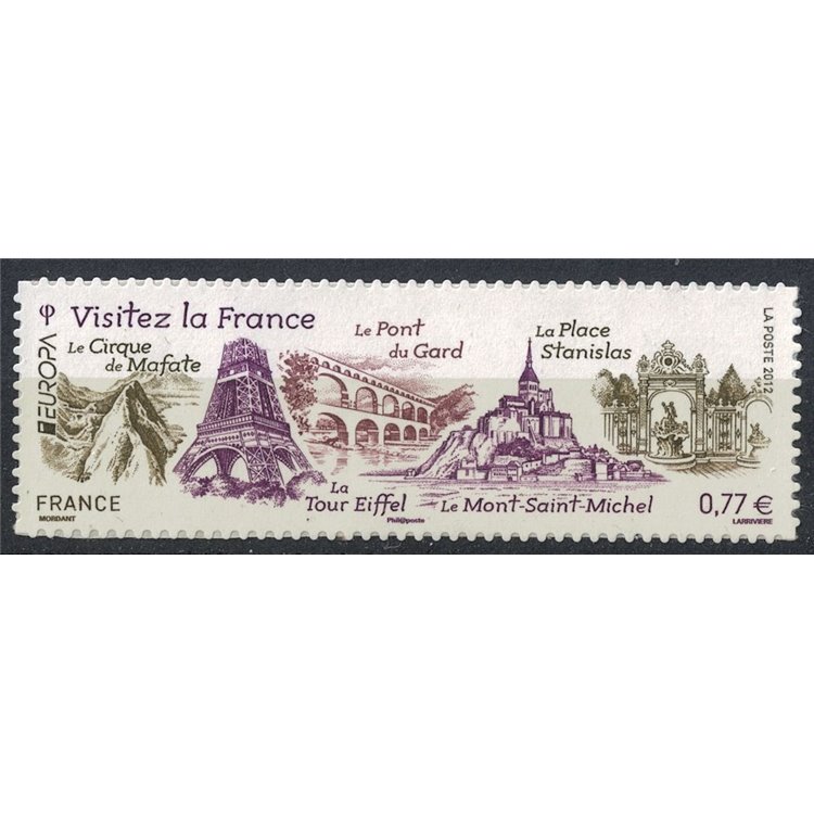 FRANCIA 2012 Europa (adesivo) MNH**
