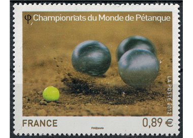FRANCIA 2012 Mondiali di Pétanque MNH**
