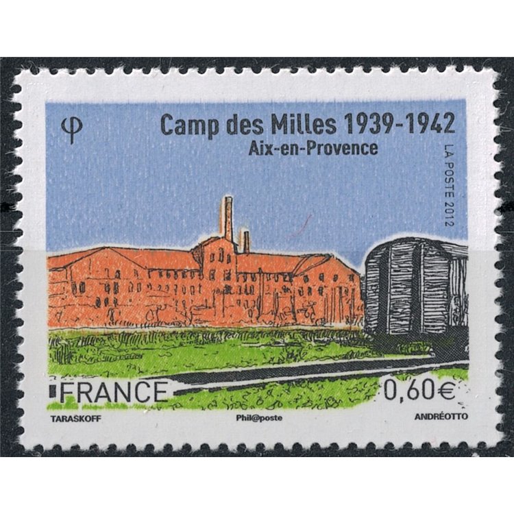 FRANCE 2012 Camp des Milles MNH**