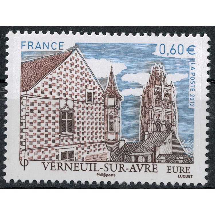 FRANCE 2012 Tourist (Verneuil sur Avre) MNH**