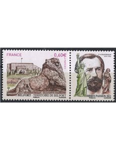 FRANCE 2012 Philatelic Congress (Belfort) MNH**