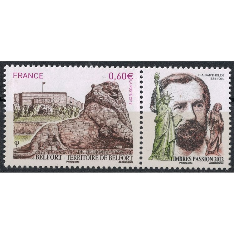 FRANCE 2012 Philatelic Congress (Belfort) MNH**