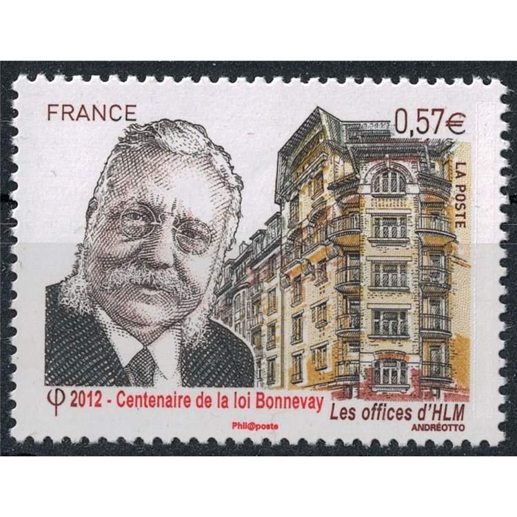 FRANCE 2012 Bonnevay Foundation MNH**